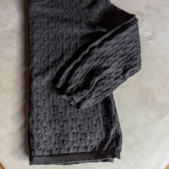 Sézane Philippe Jumper Cardigan | Black | Size : M (FR Size M) - Picture 14 of 15